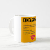 Enneagram Limerickコレクション – Type 6コーヒーマグ コーヒーマグカップ (正面左)