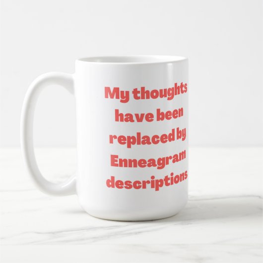 Enneagram Mug コーヒーマグカップ (左)