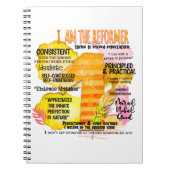 Enneagram Type 1 – 私が改革者 ノートブック (正面)