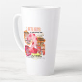 Enneagram Type 2 - I Am The Helper カフェラテマグ (左アングル)