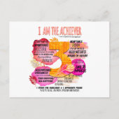 Enneagram Type 3 – 私がAchieever ポストカード (正面)