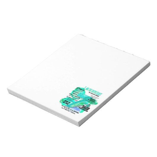 Enneagram Type 7 – 私は熱狂者である ノートパッド (回転)