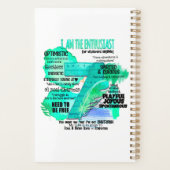 Enneagram Type 7 – 私は熱狂者である プランナー手帳 (裏面)