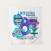 Enneagram Type 8 – 私が挑戦者 タペストリー (正面)