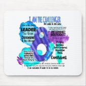 Enneagram Type 8 – 私が挑戦者 マウスパッド (正面)