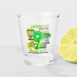 Enneagram Type 9 – 私は平和メーカー ショットグラス