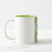 Ennerdale Water, lake district Travel poster ツートーンマグカップ (左)