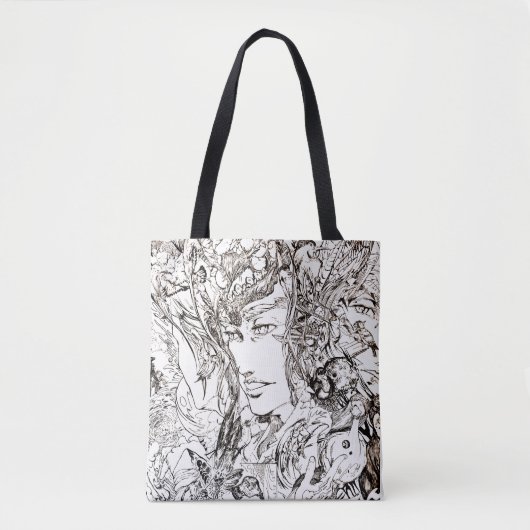 Enoch&lucifer tote bag トートバッグ (正面)