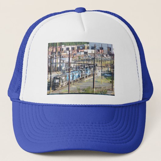 Enolaノーフォークの南鉄道ヤードのHarrisburg PA キャップ (正面)