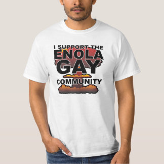 Enola Gayコミュニティを応援しよう Tシャツ