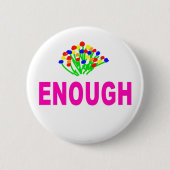 ENOUGH8 缶バッジ (正面)