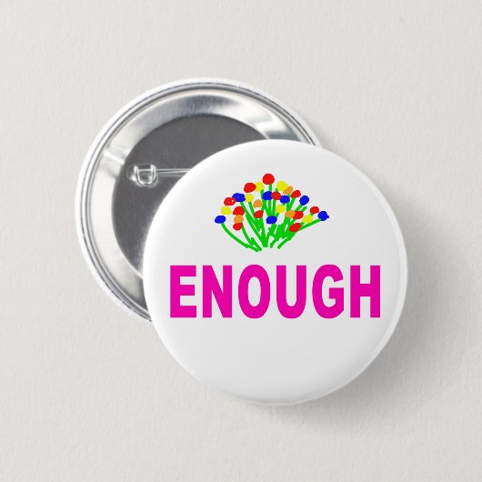 ENOUGH8 缶バッジ (正面&裏面)