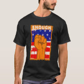 Enough End Gun Violence Protect Our Children Orang Tシャツ (正面)