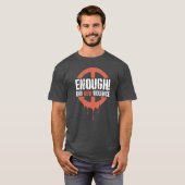 Enough! End Gun Violence  Tシャツ (正面フル)