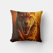 Enraged Cheetah クッション (正面)