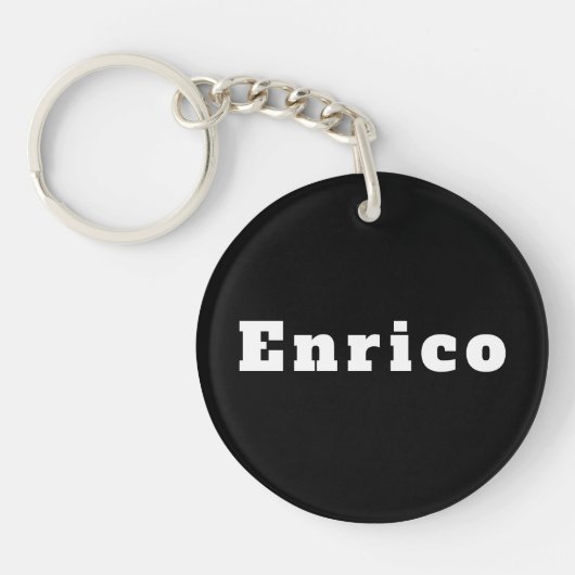 Enrico キーホルダー (正面)