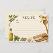 Ensconced in Sicily Recipe Card (正面/裏面)