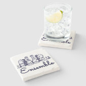 Ensemble Stone Coaster ストーンコースター (横)