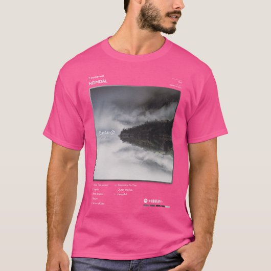 Enslaved - Heimdal Tracklist Album Tシャツ (正面)