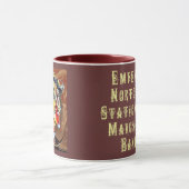 ENSMBのロゴの暗闇のマグ マグカップ (中央)