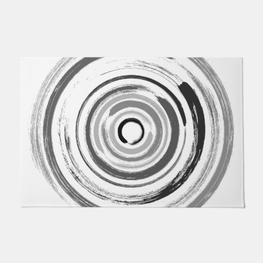 Ensoの円-禅は#1を一周します ドアマット (正面)