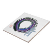 Ensoの銀製の明快さ タイル (側面)