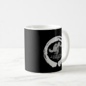 EnsoのMuの漢字、非実在の日本のな円 コーヒーマグカップ (正面右)