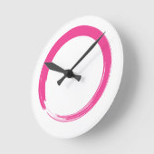 Enso Open Circleマッサージルームクロック ラウンド壁時計 (傾斜)