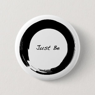 Enso With Just Be 缶バッジ