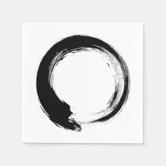 Enso Zen Circle スタンダードカクテルナプキン