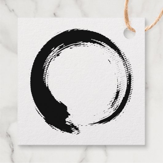Enso Zen Circle フェイバータグ (裏面)