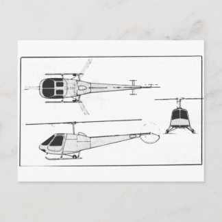 Enstrom-F28 ポストカード