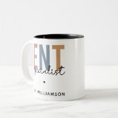 ENTドクパーソナライズされたターENTスペシャリスト ツートーンマグカップ (正面左)