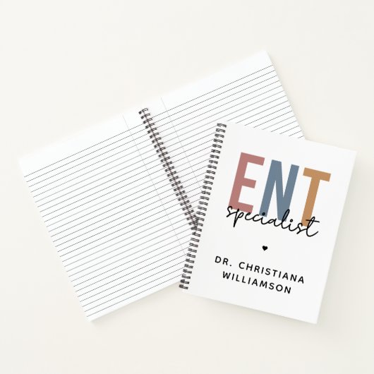 ENTドクパーソナライズされたターENTスペシャリスト ノートブック (内部)