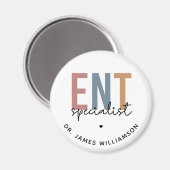 ENTドクパーソナライズされたターENTスペシャリスト マグネット (正面/裏面)