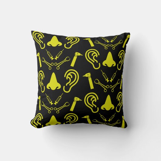 ENT耳鼻咽喉科耳鼻咽喉科医 クッション (正面)