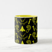 ENT耳鼻咽喉科耳鼻咽喉科医 ツートーンマグカップ (中央)