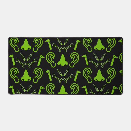 ENT耳鼻咽喉科耳鼻咽喉科医 デスクマット (正面)