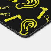 ENT耳鼻咽喉科耳鼻咽喉科医 デスクマット (コーナー)