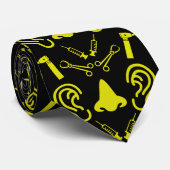 ENT耳鼻咽喉科耳鼻咽喉科医 ネクタイ (ロール)