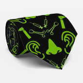 ENT耳鼻咽喉科耳鼻咽喉科医 ネクタイ (ロール)