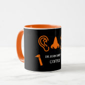 ENT耳鼻咽喉科耳鼻咽喉科医 マグカップ (正面左)