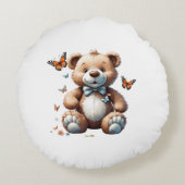 Entdecke die Magie unserer Bären-Kissen  ラウンドクッション (裏面)