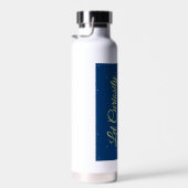 Entdecke die Welt mit Neugierde ウォーターボトル (右面)