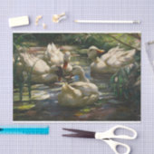 Enten Auf Dem Waldweiher by Alexander Koester 薄葉紙 (クラフト)