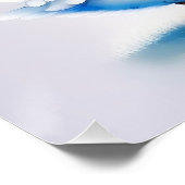 Entenküken mit Luftballon - Aquarell für Kinder ポスター (コーナー)