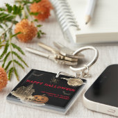 Enter もし You Dare – ハ不気味ル幽霊のよく出るウィーン キーホルダー (正面右)