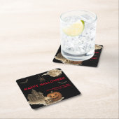 Enter もし You Dare – ハ不気味ル幽霊のよく出るウィーン スクエアペーパーコースター (インサイチュ)