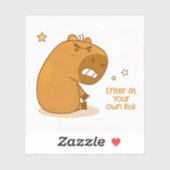 Enter at Your Own Risk シール (シート)