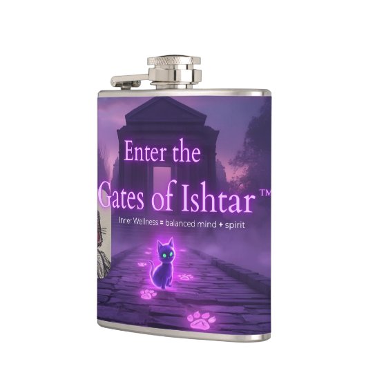 Enter the Gates of Ishtar drinking flask フラスク (左)